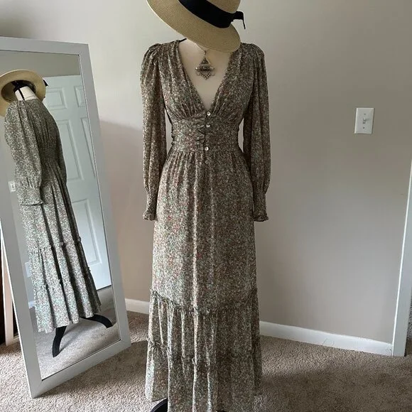 slim fit dress slacks Raelynn Maxi Dress main image 1